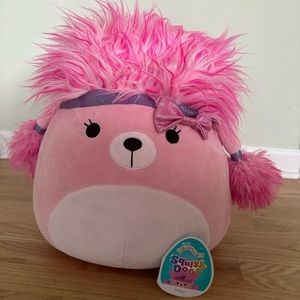 Like new Chloe The Poodle Squishmallows 16” Pink/Purple